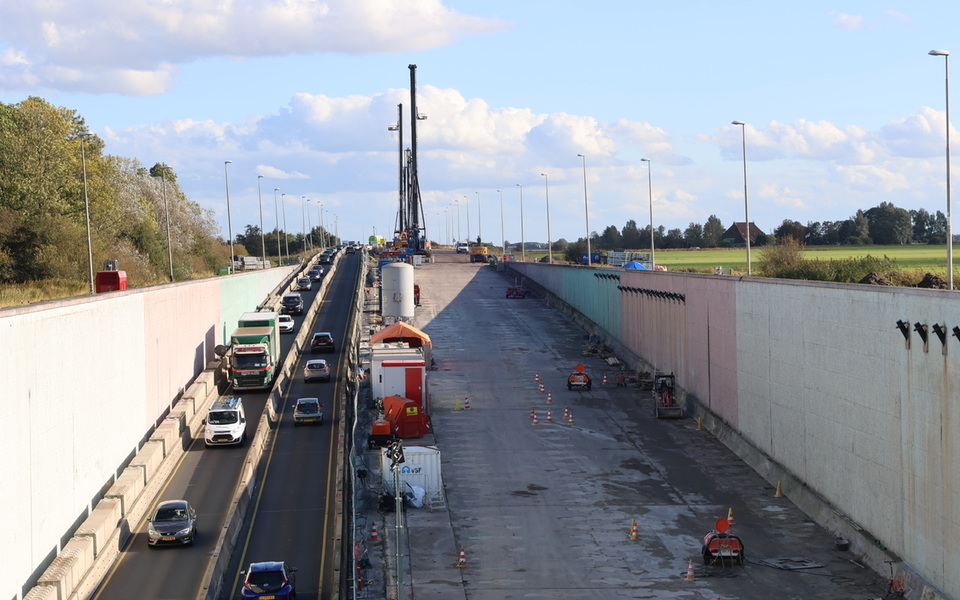 Werkzaamheden PM-tunnel Uitwellingerga 